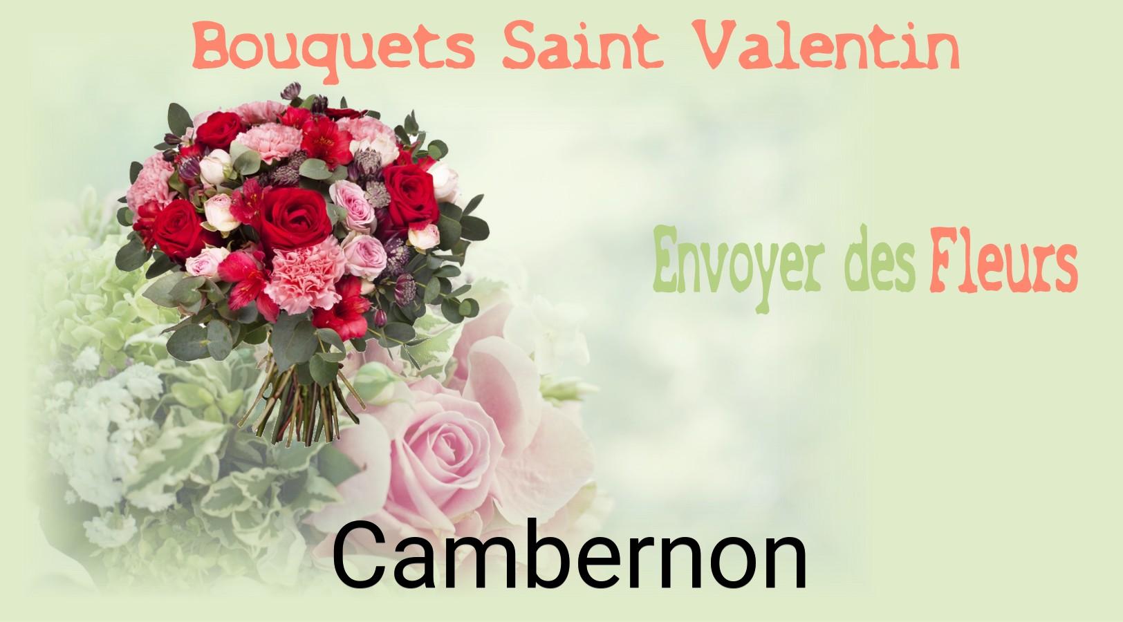 Roses de Saint-Valentin livrées à Cambernon
